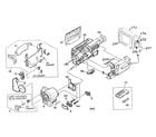 Sony DCR-TRV130 cabinet parts diagram