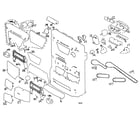 Panasonic SA-AK77 cabinet parts diagram