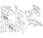 Panasonic SA-AK12 cabinet parts diagram