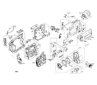 JVC GR-DVL817U cabinet parts diagram