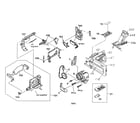Sony DCR-TRV17 cabinet parts diagram