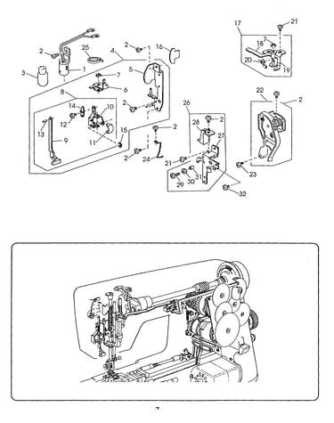 Front base plate unit