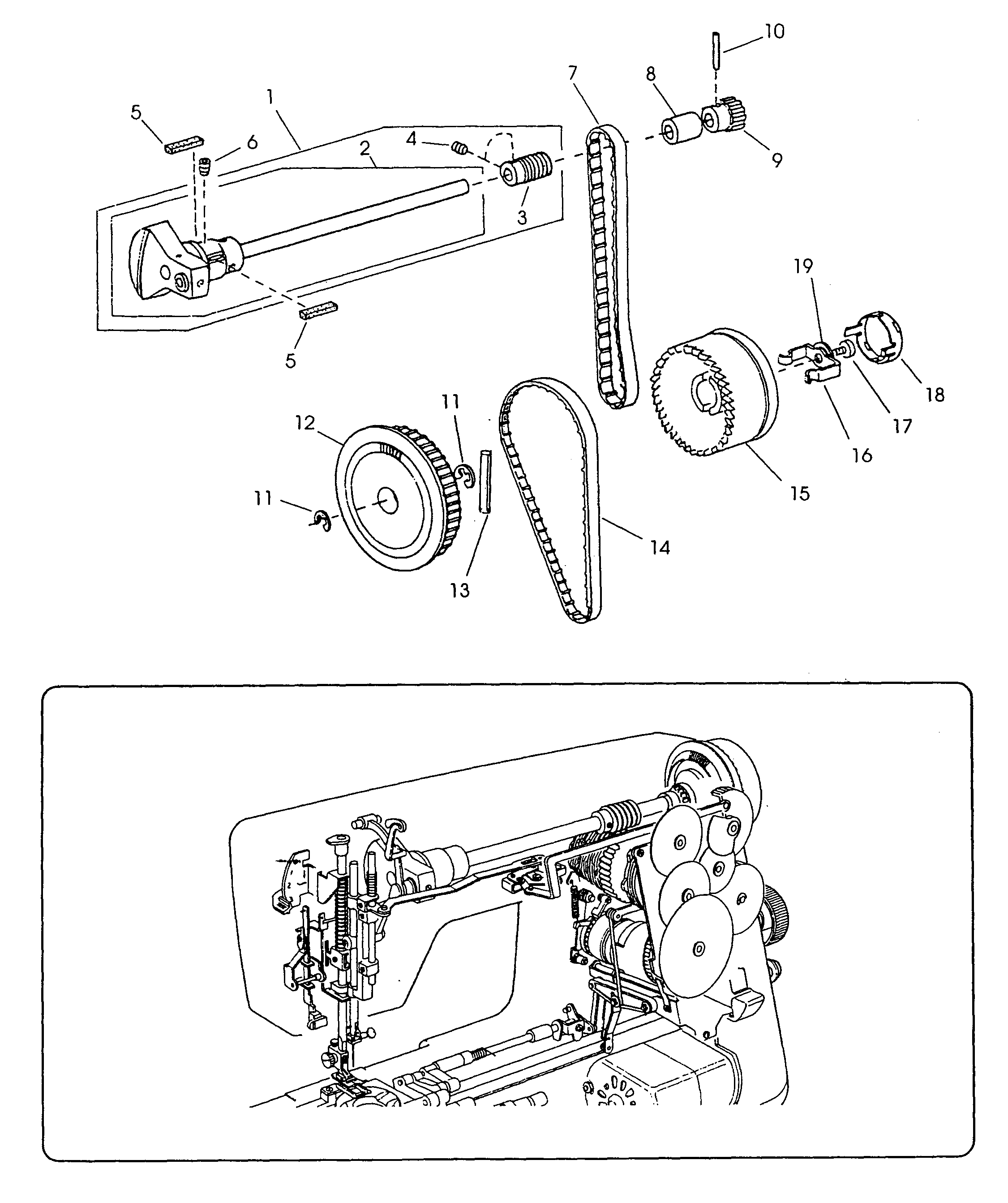 Upper Shaft Comp. Unit