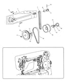 Upper shaft comp. unit