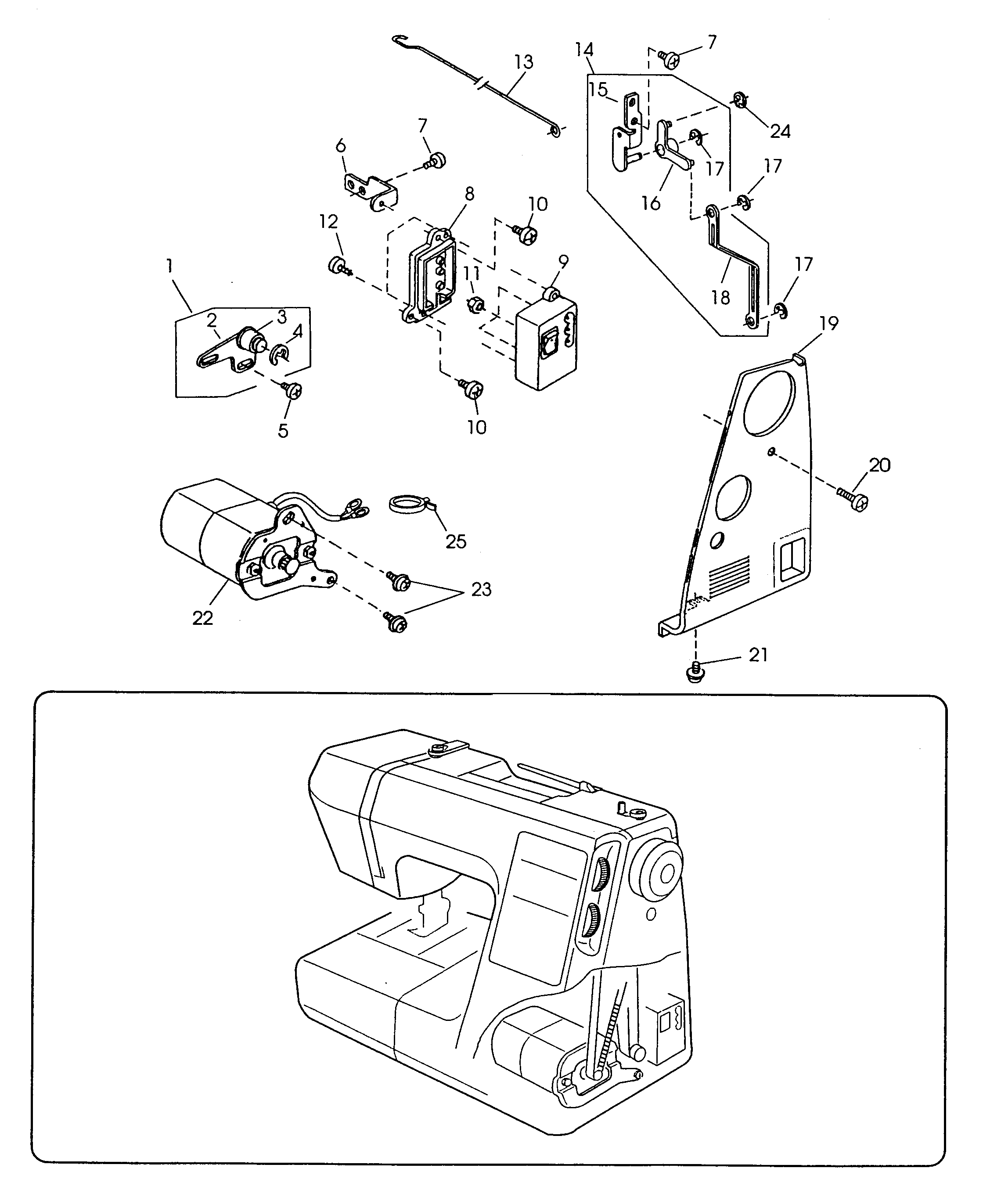 Idler Unit / Motor