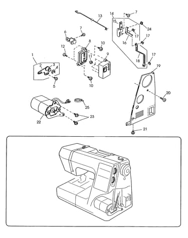 Idler unit / motor