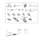 Kenmore 38516020100 accessory set / foot control diagram