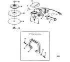 Craftsman 315115041 sanding disc assy/handles diagram