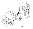 Samsung TSL2795HFX cabinet parts diagram