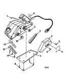 Blade clamp/timing belt