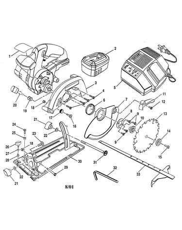 Trim saw