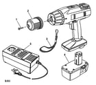 Craftsman 973271351 battery/charger diagram
