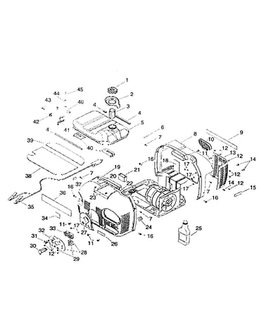 Enclosure exploded view