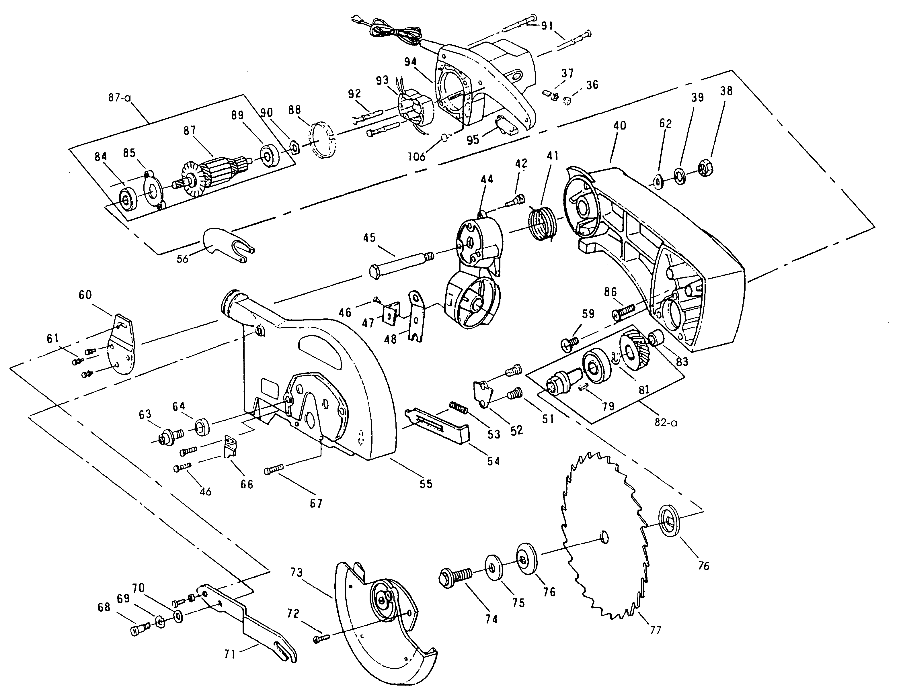 Motor/arm
