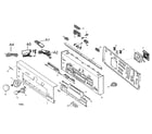 Panasonic SA-DA20 cabinet parts diagram