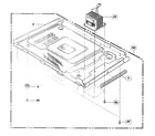 Panasonic NN-S431WL base assy diagram