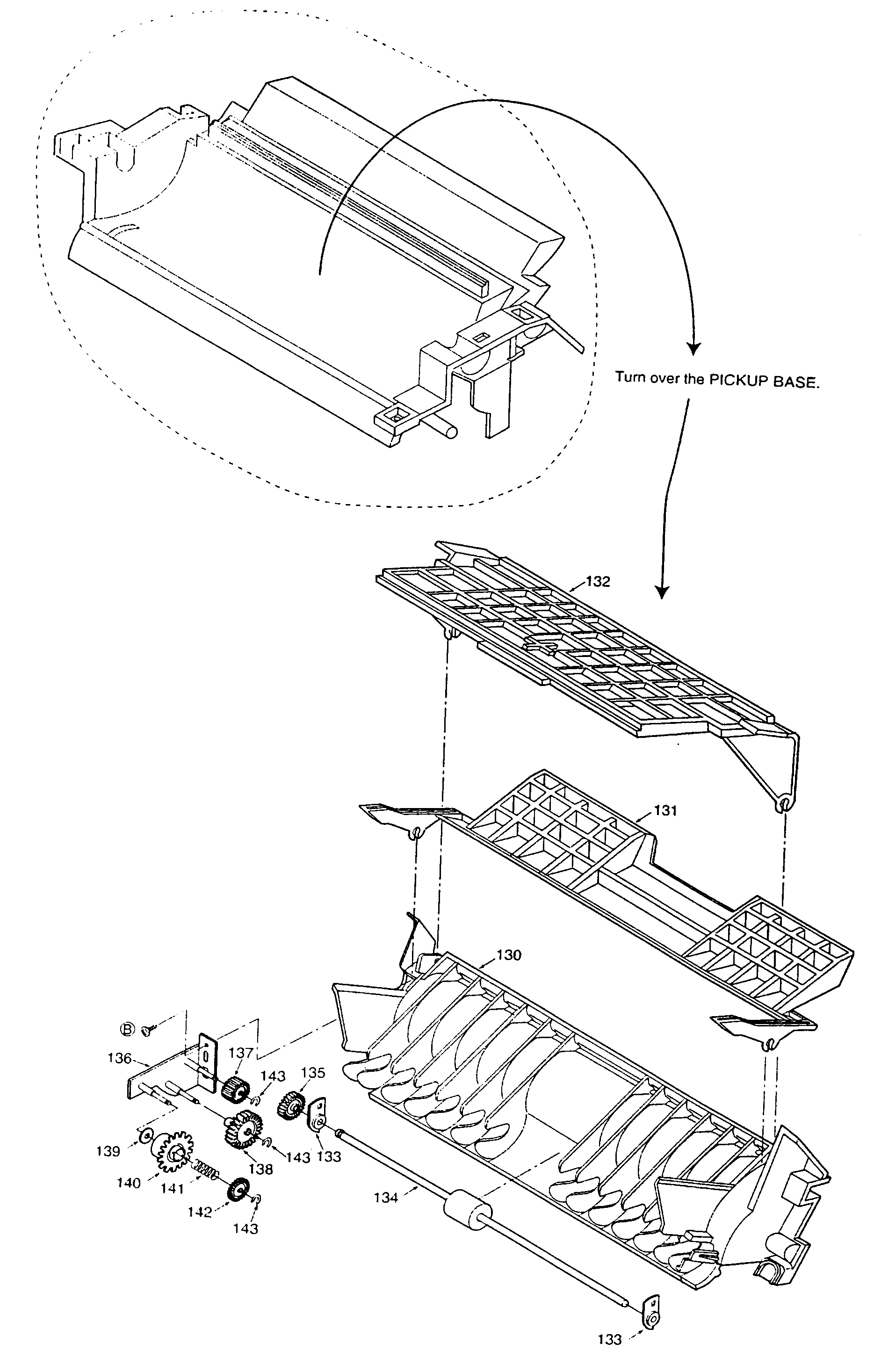 Pick up base