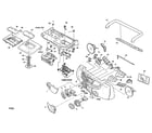 Aiwa CSD-FD82 cabinet parts diagram