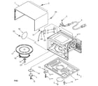 Kenmore Elite 56561584011 cabinet parts diagram