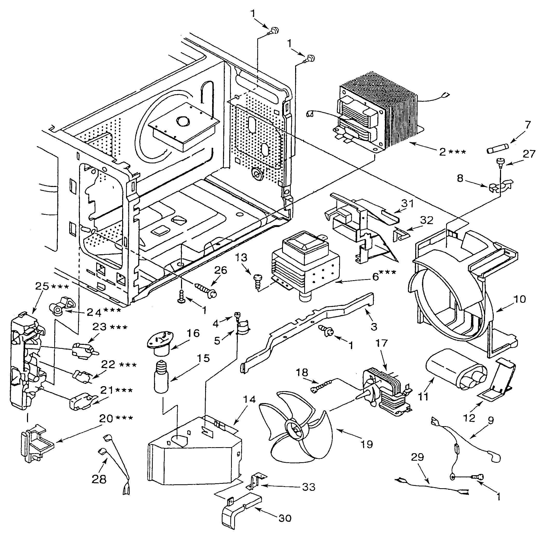 Switchs/microwave parts