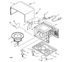 Kenmore 56561582010 cabinet parts diagram