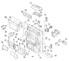JVC MX-J506 cabinet parts diagram