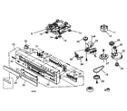 Pioneer DV-C503 cabinet parts diagram