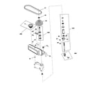 Craftsman 137219090 pulley assy diagram