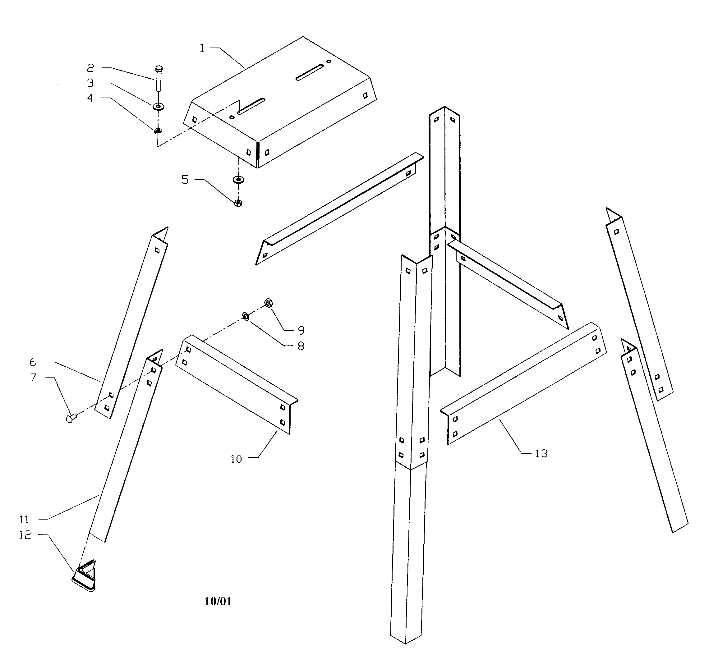 Grinder legs