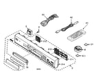 Panasonic SL-PG4 cabinet parts diagram