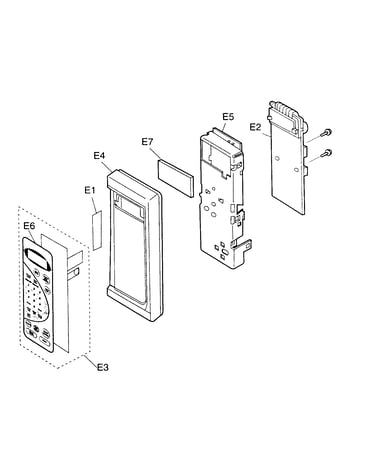 Escutcheon base assy