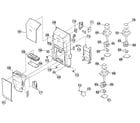 Sony KDP-65XBR2 cabinet parts kdp65xbr2 diagram