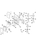 Cabinet parts kdp65xbr2