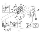 Sony DCR-TRV330 cabinet parts diagram