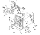 Sony HCD-CP11 cabinet parts diagram