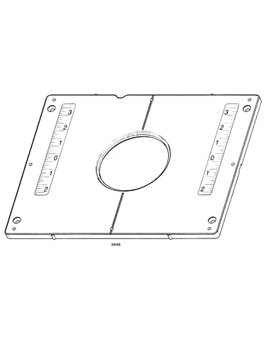 Router adapter plate