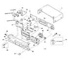 Sony MDS-JB940 cabinet parts diagram