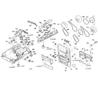 Sony MHCZX10 cabinet parts diagram