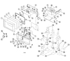 Sony KP-57HW40 cabinet parts diagram
