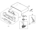 JVC HR-J6008UM cabinet parts diagram