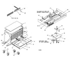 Craftsman 706654761 tool cart diagram