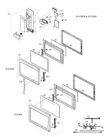 Control/door parts