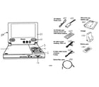 Pioneer PDV-LC10 cabinet parts diagram