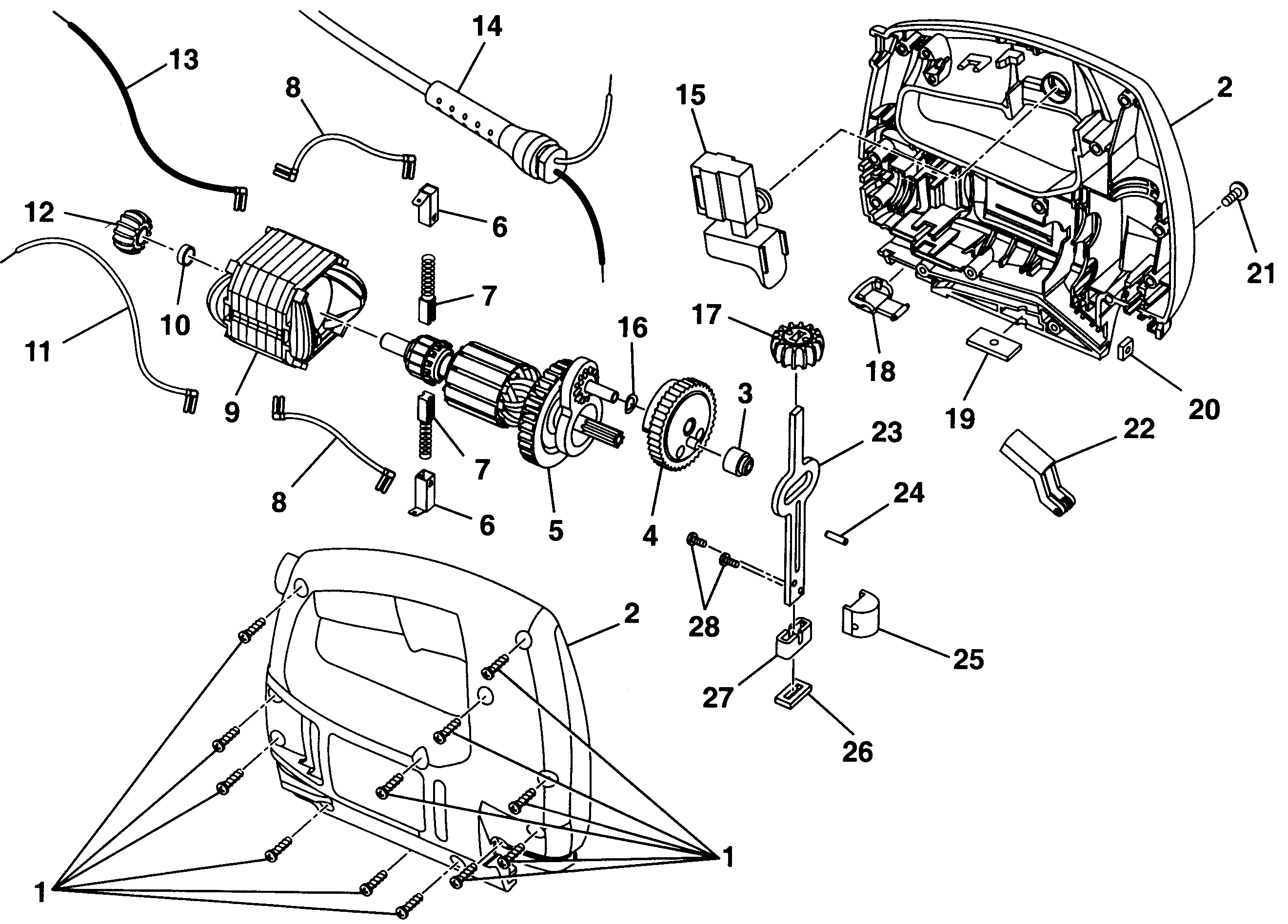 Internal parts