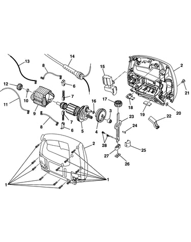 Internal parts