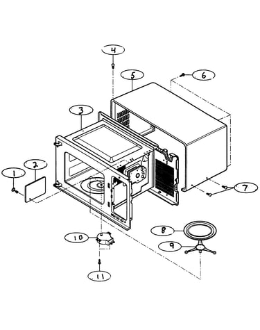 Oven cavity parts