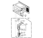 Kenmore 72160483000 latch board parts diagram