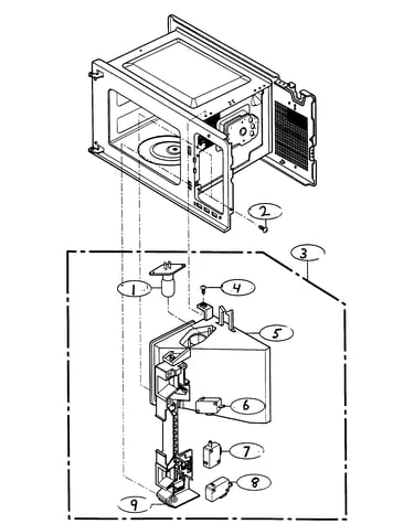 Latch board parts