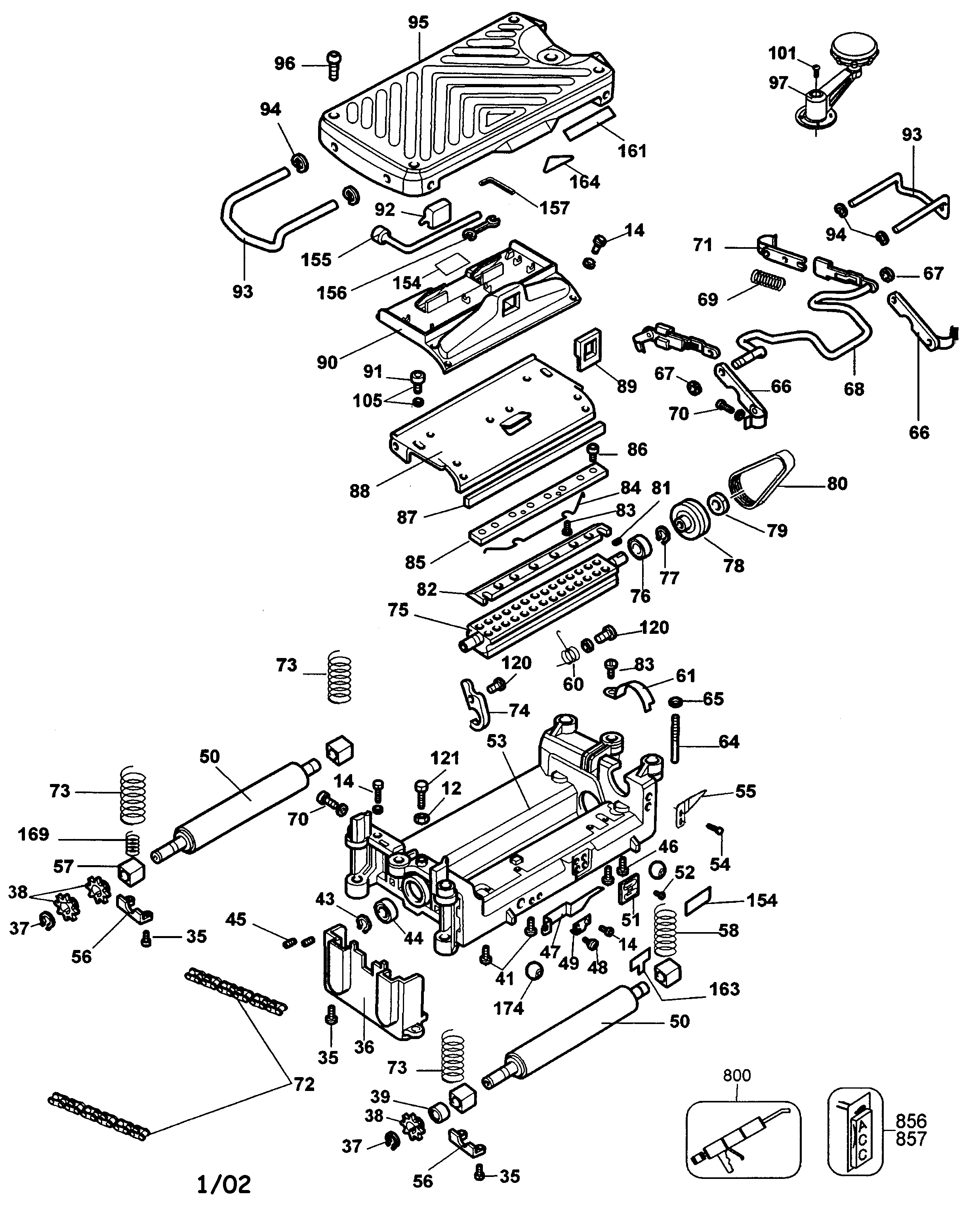 Roller assy