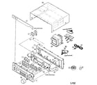 JVC RX-6010VBK cabinet parts diagram